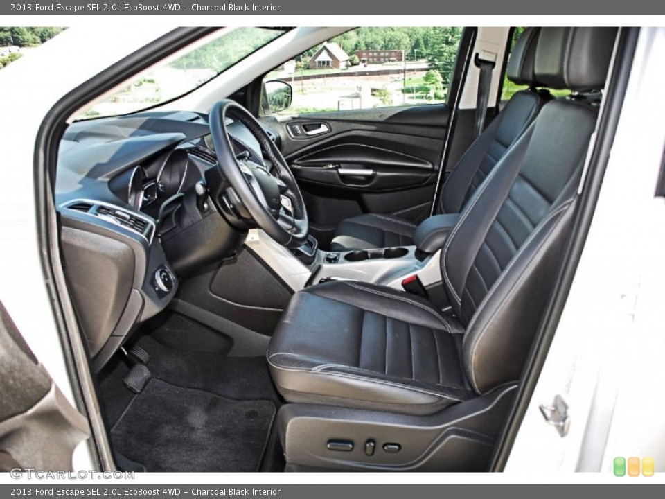 Charcoal Black Interior Front Seat for the 2013 Ford Escape SEL 2.0L EcoBoost 4WD #83543163