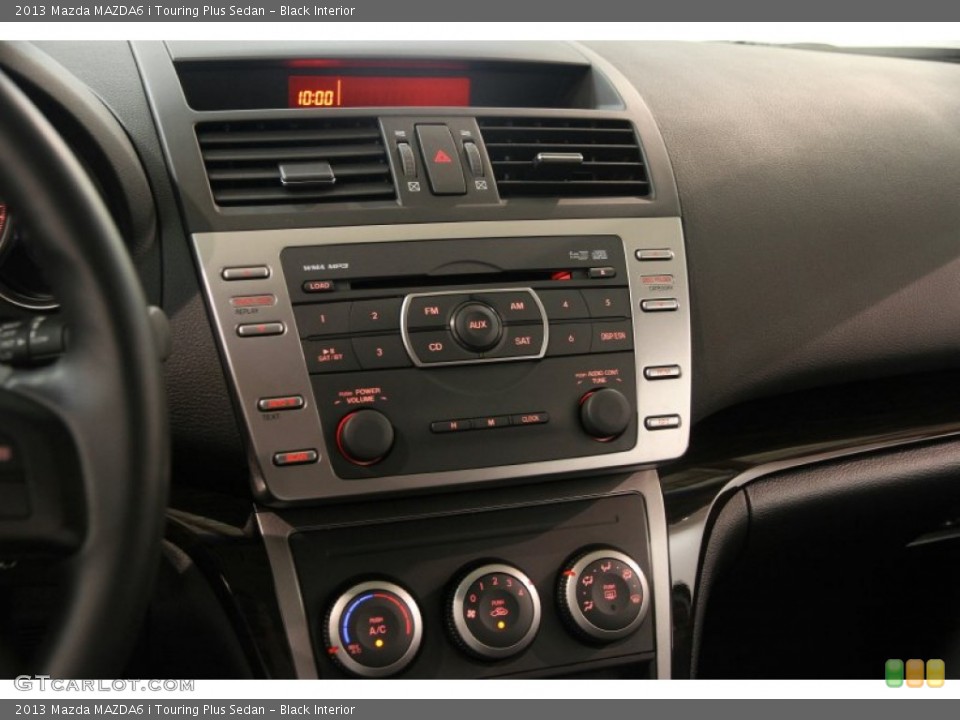 Black Interior Controls for the 2013 Mazda MAZDA6 i Touring Plus Sedan #83543437