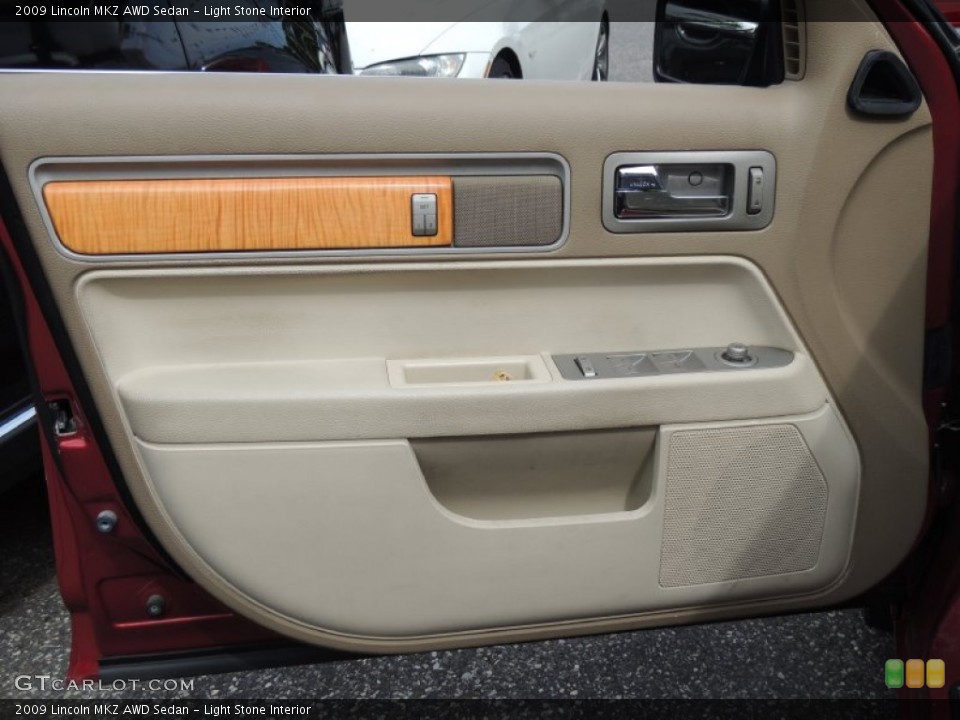 Light Stone Interior Door Panel for the 2009 Lincoln MKZ AWD Sedan #83544429