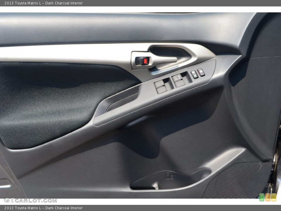 Dark Charcoal Interior Door Panel for the 2013 Toyota Matrix L #83544510