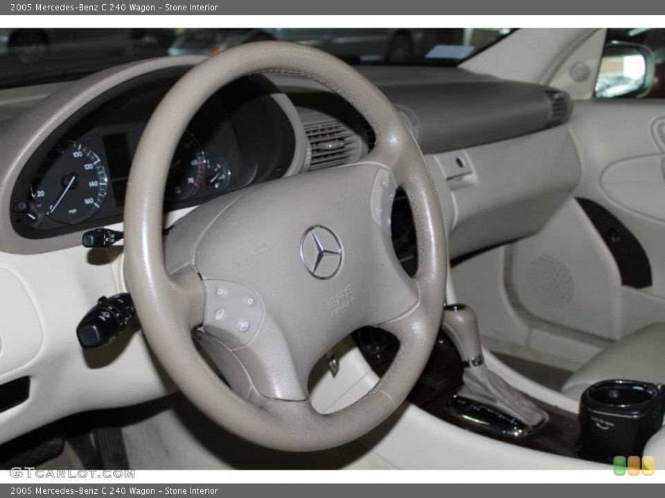 Stone Interior Steering Wheel for the 2005 Mercedes-Benz C 240 Wagon #83544663