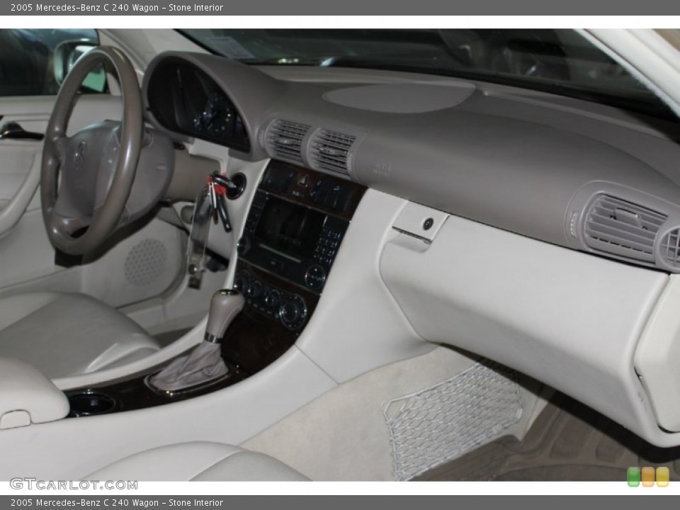 Stone Interior Dashboard for the 2005 Mercedes-Benz C 240 Wagon #83545119