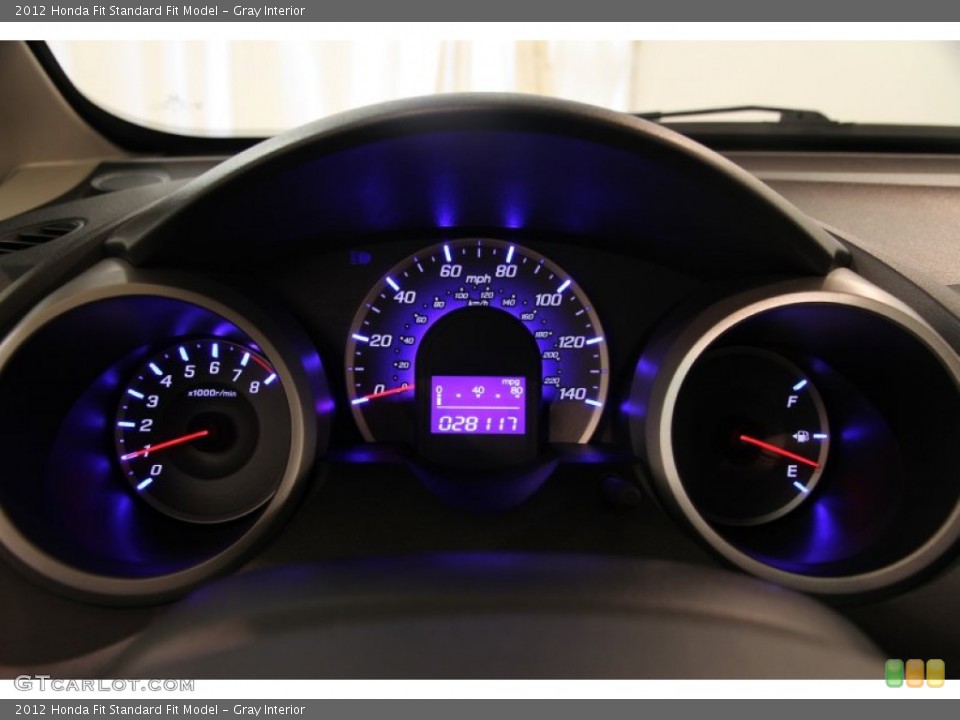 Gray Interior Gauges for the 2012 Honda Fit  #83547348