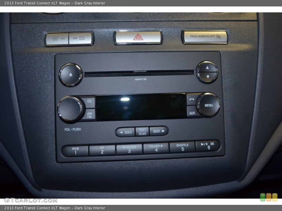 Dark Gray Interior Audio System for the 2013 Ford Transit Connect XLT Wagon #83547444