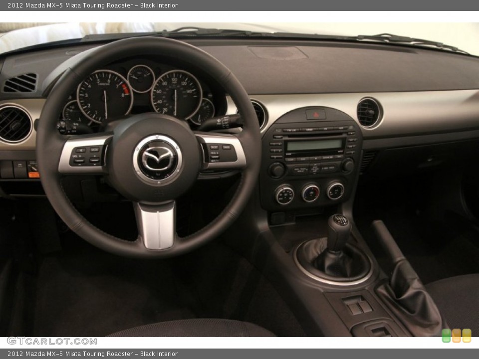 Black Interior Dashboard for the 2012 Mazda MX-5 Miata Touring Roadster #83547753