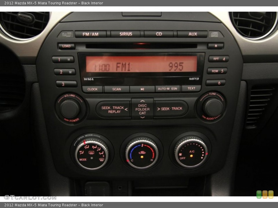 Black Interior Audio System for the 2012 Mazda MX-5 Miata Touring Roadster #83547846