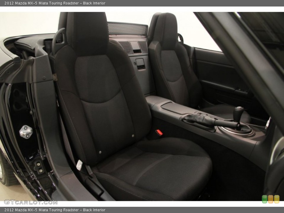 Black Interior Front Seat for the 2012 Mazda MX-5 Miata Touring Roadster #83547987