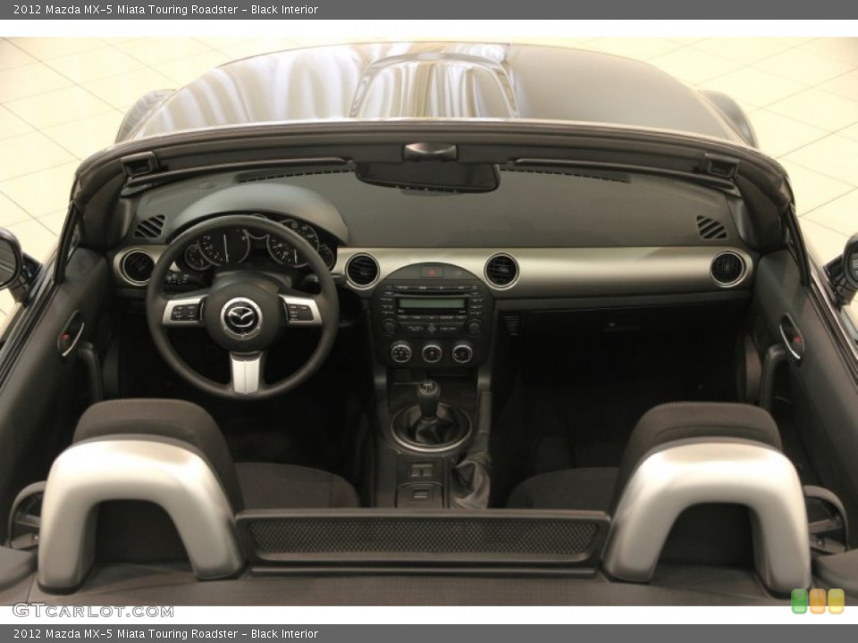 Black Interior Dashboard for the 2012 Mazda MX-5 Miata Touring Roadster #83548011