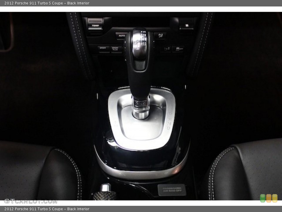Black Interior Transmission for the 2012 Porsche 911 Turbo S Coupe #83548602