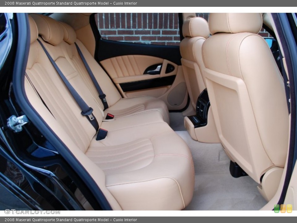 Cuoio 2008 Maserati Quattroporte Interiors