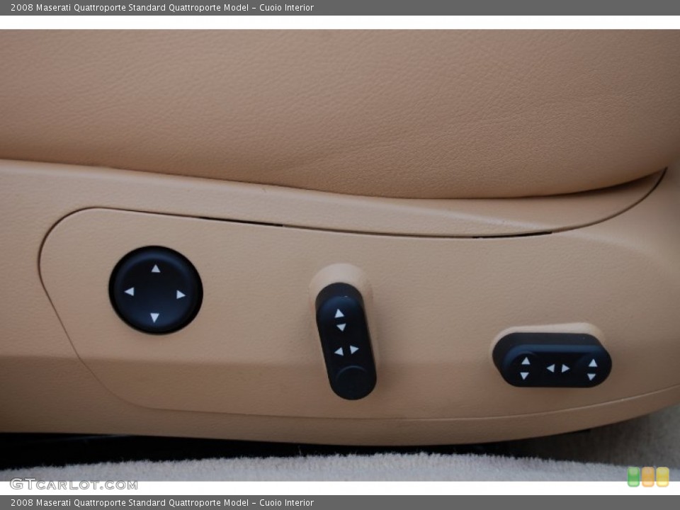 Cuoio Interior Controls for the 2008 Maserati Quattroporte  #83551107