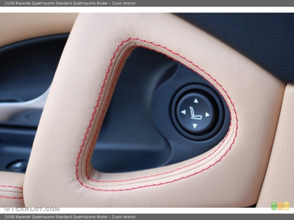 Cuoio Interior Controls for the 2008 Maserati Quattroporte  #83551377