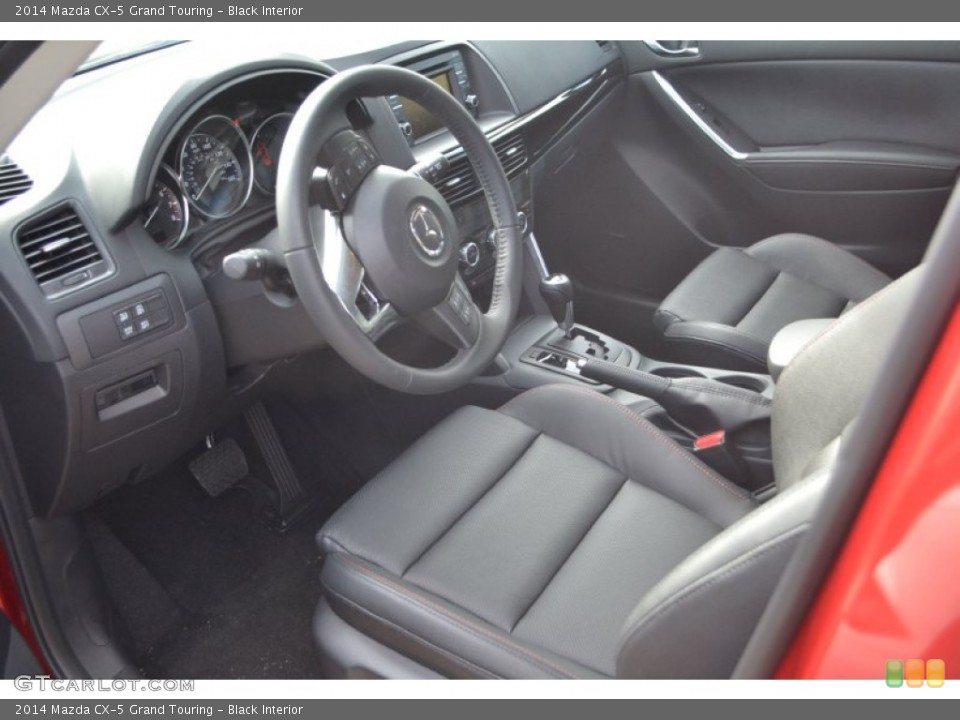 Black Interior Prime Interior for the 2014 Mazda CX-5 Grand Touring #83552655