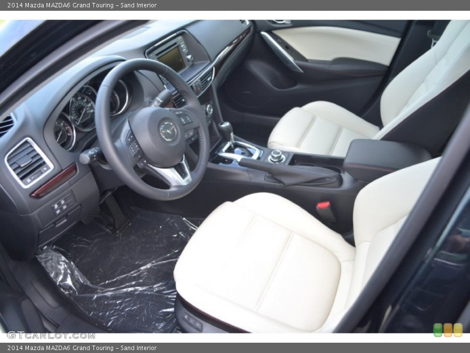 Sand Interior Prime Interior for the 2014 Mazda MAZDA6 Grand Touring #83553084