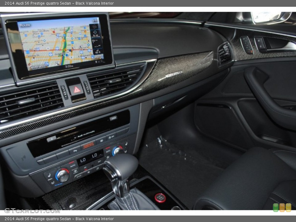 Black Valcona Interior Dashboard for the 2014 Audi S6 Prestige quattro Sedan #83553945
