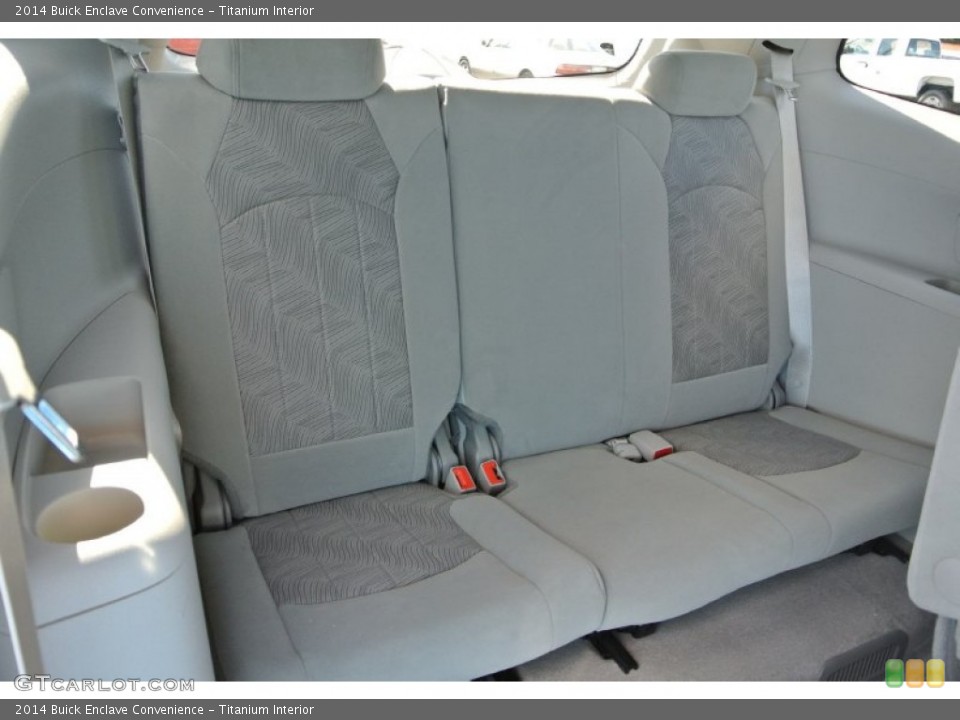 Titanium Interior Rear Seat for the 2014 Buick Enclave Convenience #83554034