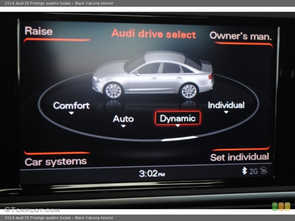 Black Valcona Interior Controls for the 2014 Audi S6 Prestige quattro Sedan #83554122