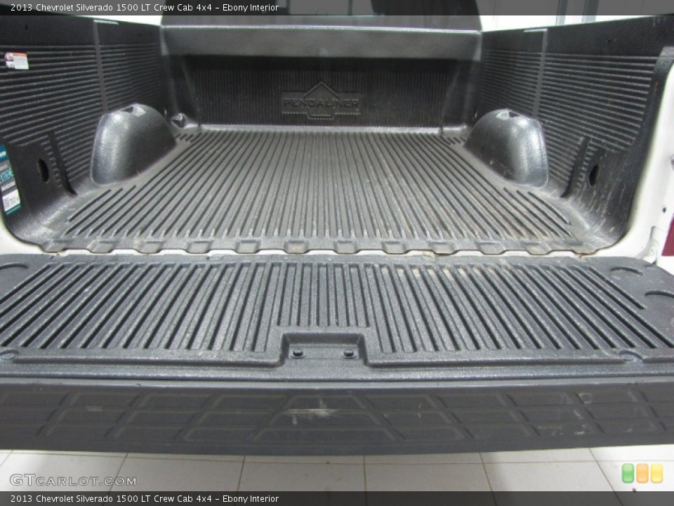 Ebony Interior Trunk for the 2013 Chevrolet Silverado 1500 LT Crew Cab 4x4 #83555550