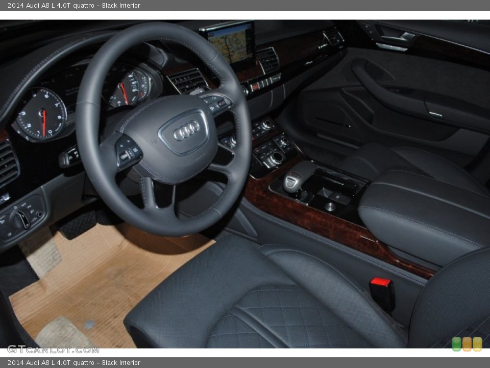 Black Interior Prime Interior for the 2014 Audi A8 L 4.0T quattro #83557452