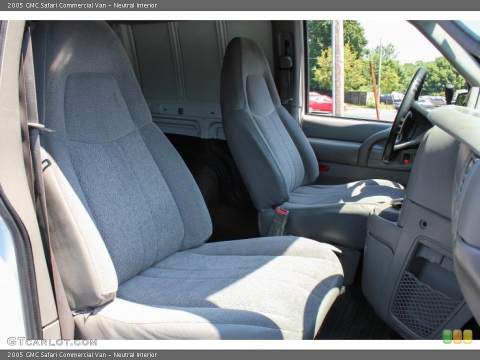 Neutral Interior Front Seat for the 2005 GMC Safari Commercial Van #83558652