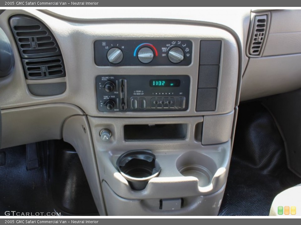 Neutral Interior Controls for the 2005 GMC Safari Commercial Van #83558774