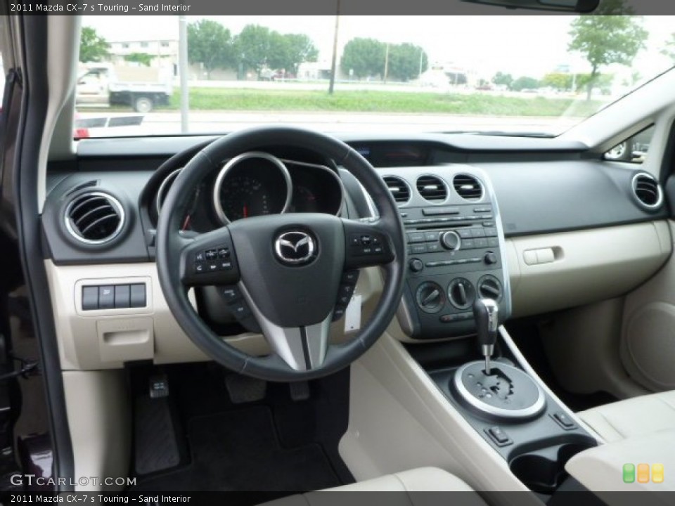 Sand Interior Dashboard for the 2011 Mazda CX-7 s Touring #83560236