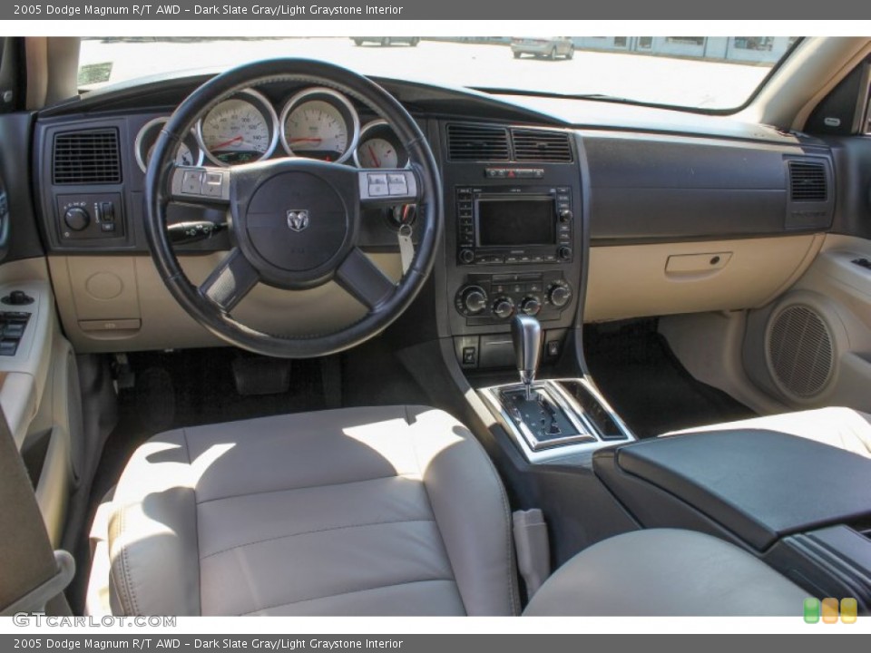 Dark Slate Gray/Light Graystone Interior Dashboard for the 2005 Dodge Magnum R/T AWD #83561163
