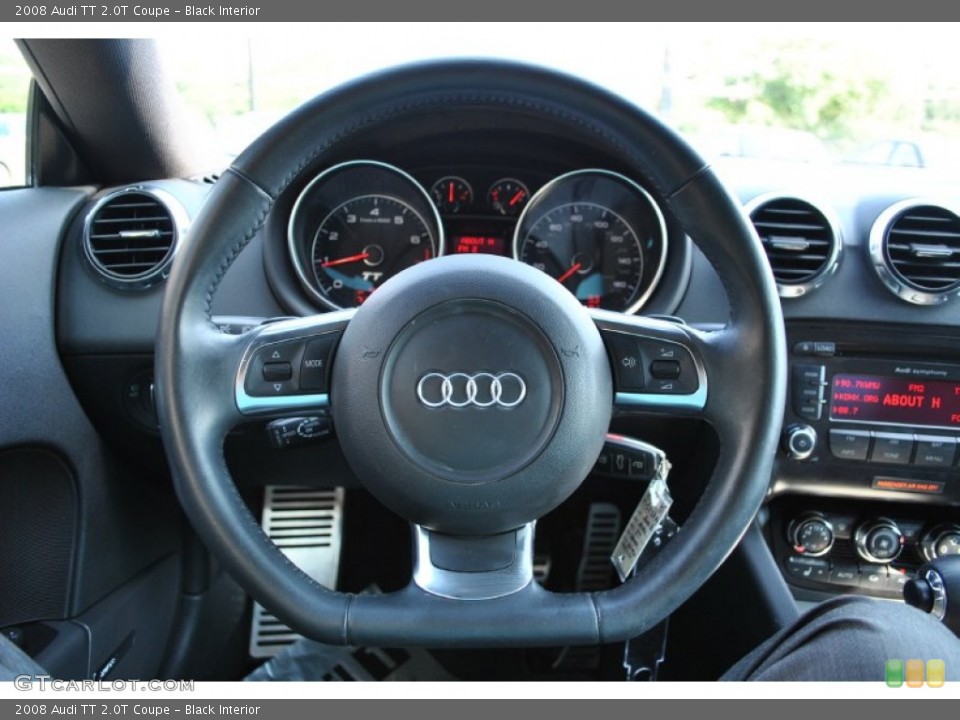 Black Interior Steering Wheel for the 2008 Audi TT 2.0T Coupe #83562819