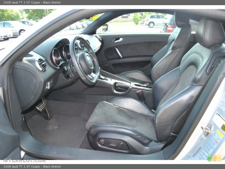 Black Interior Front Seat for the 2008 Audi TT 2.0T Coupe #83562843