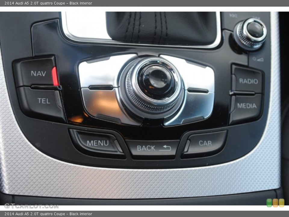Black Interior Controls for the 2014 Audi A5 2.0T quattro Coupe #83563248