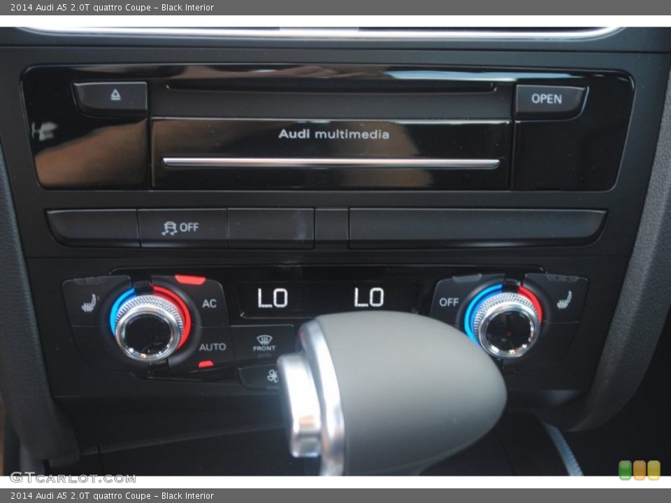 Black Interior Controls for the 2014 Audi A5 2.0T quattro Coupe #83563272