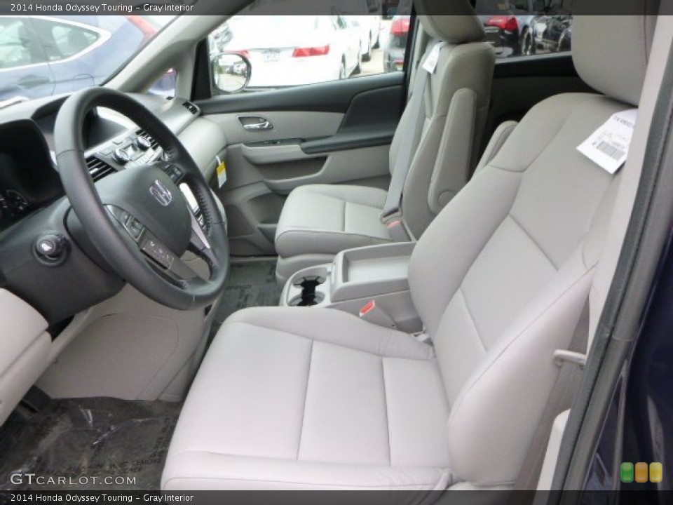 Gray Interior Front Seat for the 2014 Honda Odyssey Touring #83565090