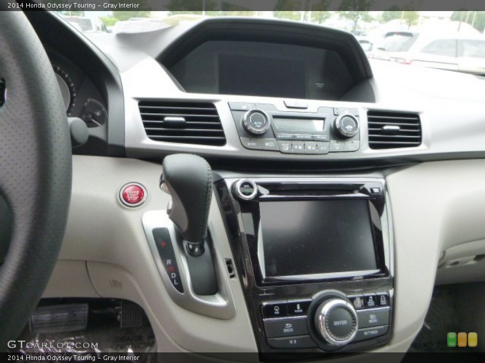 Gray Interior Controls for the 2014 Honda Odyssey Touring #83565270