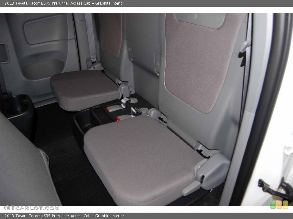 Graphite Interior Rear Seat for the 2013 Toyota Tacoma SR5 Prerunner Access Cab #83565681