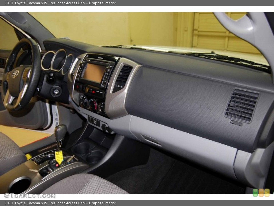 Graphite Interior Dashboard for the 2013 Toyota Tacoma SR5 Prerunner Access Cab #83565780