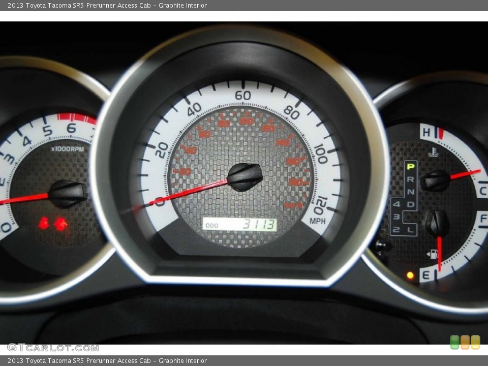 Graphite Interior Gauges for the 2013 Toyota Tacoma SR5 Prerunner Access Cab #83565876
