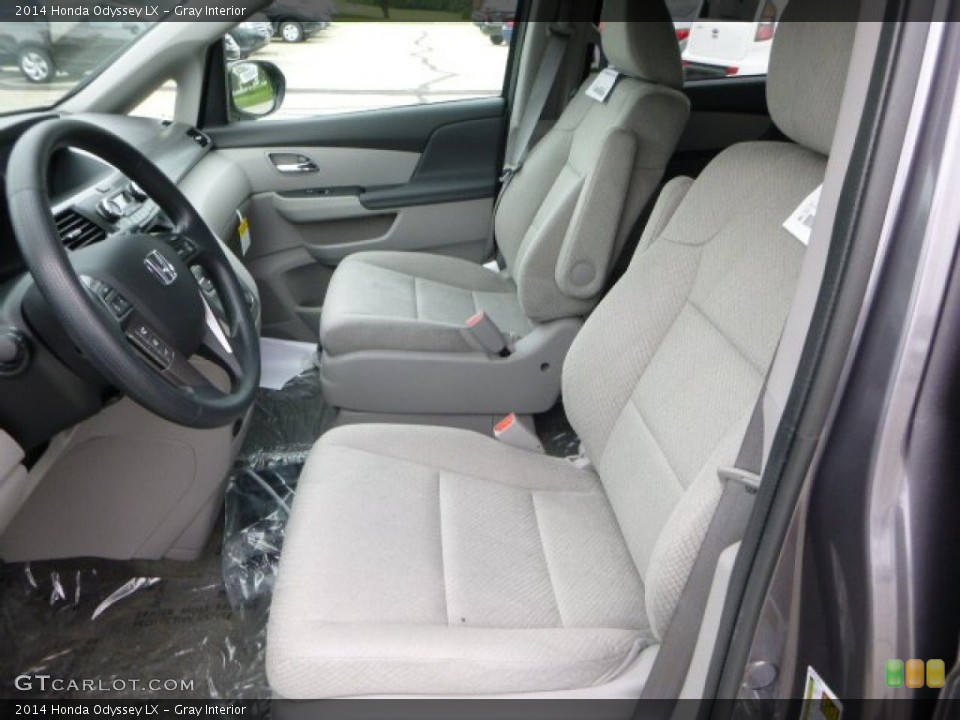 Gray Interior Front Seat for the 2014 Honda Odyssey LX #83565981
