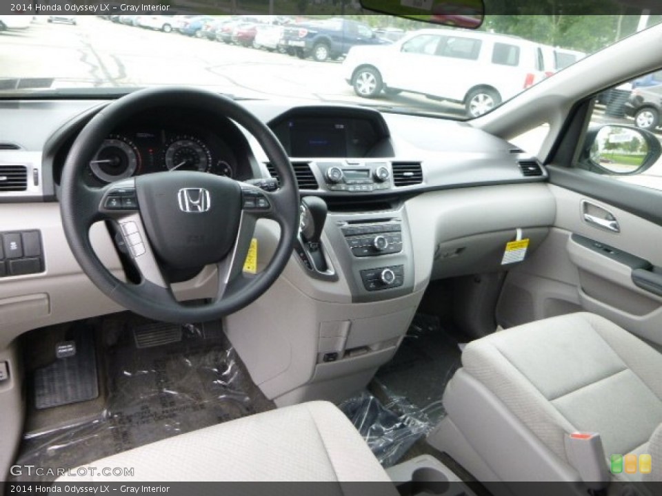 Gray Interior Prime Interior for the 2014 Honda Odyssey LX #83566050