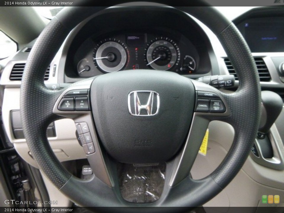 Gray Interior Steering Wheel for the 2014 Honda Odyssey LX #83566134
