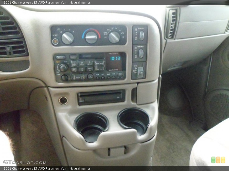 Neutral Interior Controls for the 2001 Chevrolet Astro LT AWD Passenger Van #83566617