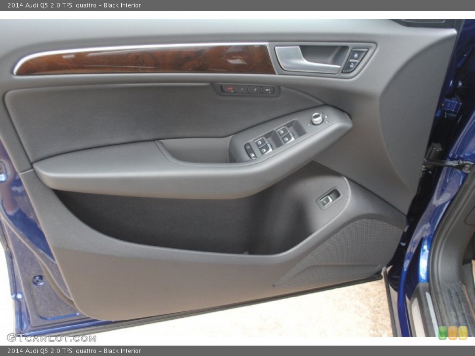 Black Interior Door Panel for the 2014 Audi Q5 2.0 TFSI quattro #83566998