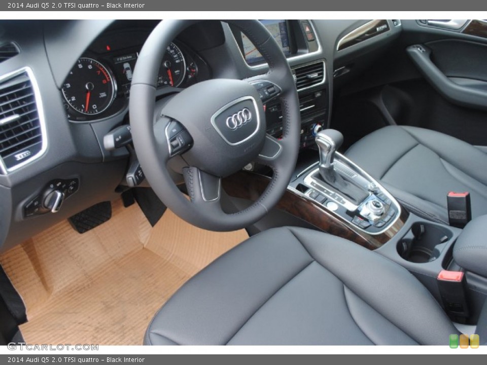 Black Interior Photo for the 2014 Audi Q5 2.0 TFSI quattro #83567024