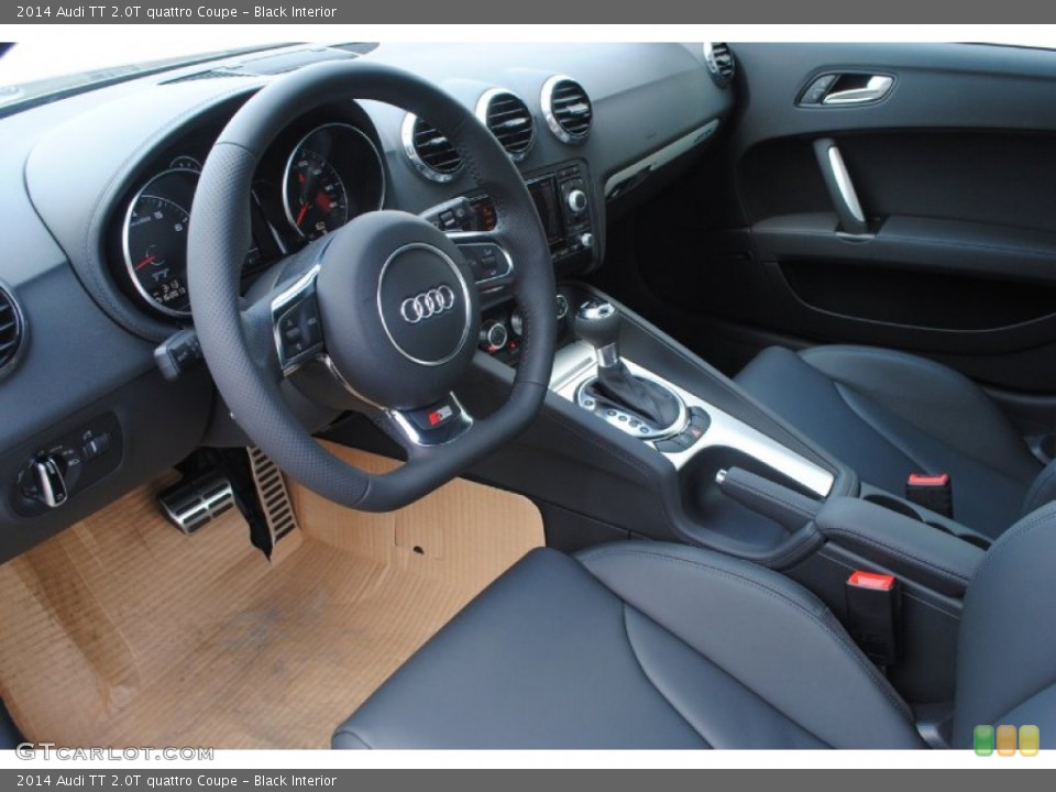 Black Interior Prime Interior for the 2014 Audi TT 2.0T quattro Coupe #83567924