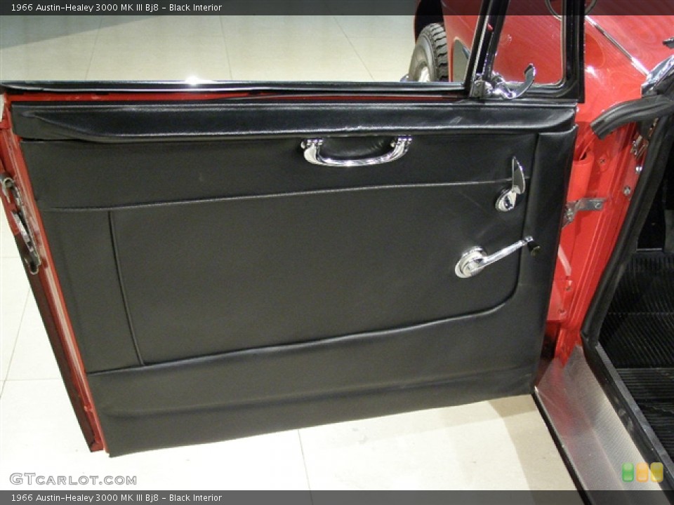 Black Interior Door Panel for the 1966 Austin-Healey 3000 MK III Bj8 #83568