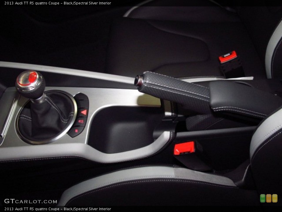 Black/Spectral Silver Interior Controls for the 2013 Audi TT RS quattro Coupe #83569467