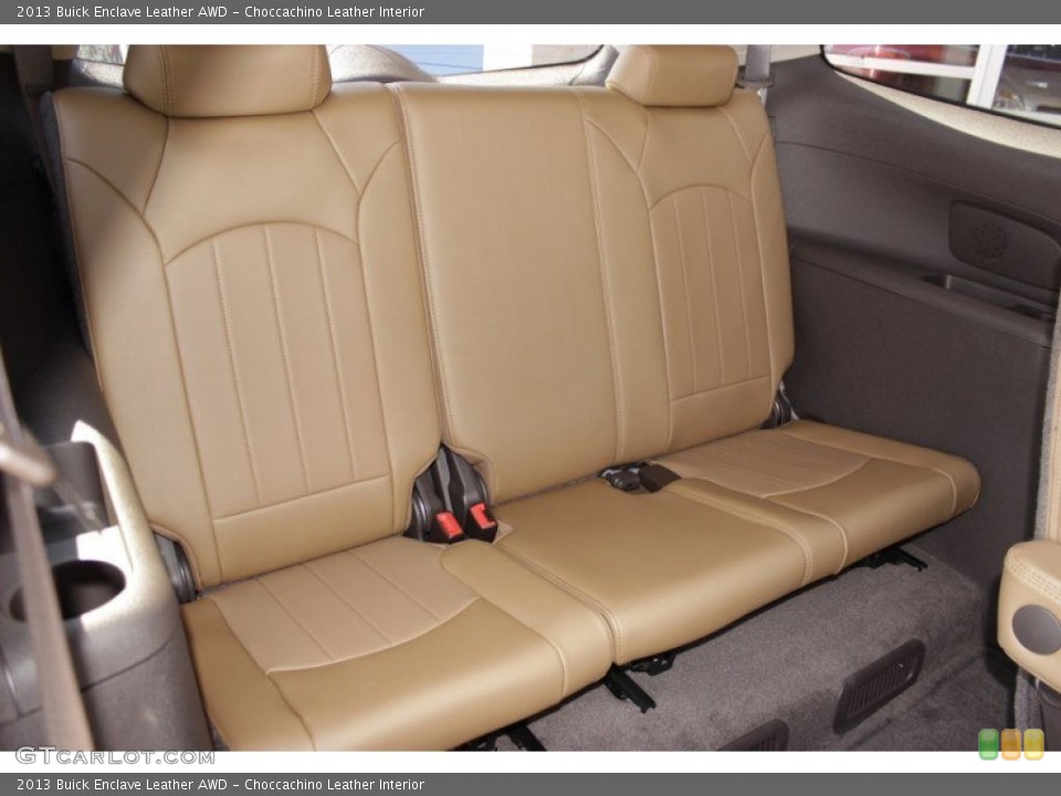 Choccachino Leather Interior Rear Seat for the 2013 Buick Enclave Leather AWD #83570541