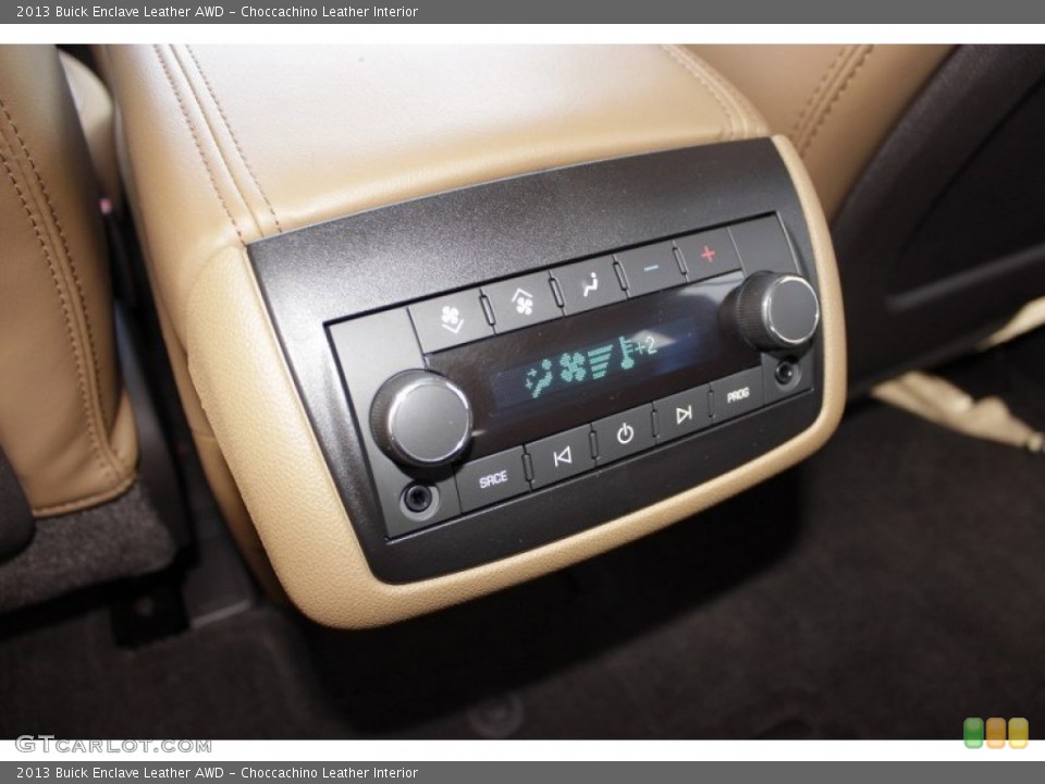 Choccachino Leather Interior Controls for the 2013 Buick Enclave Leather AWD #83570817