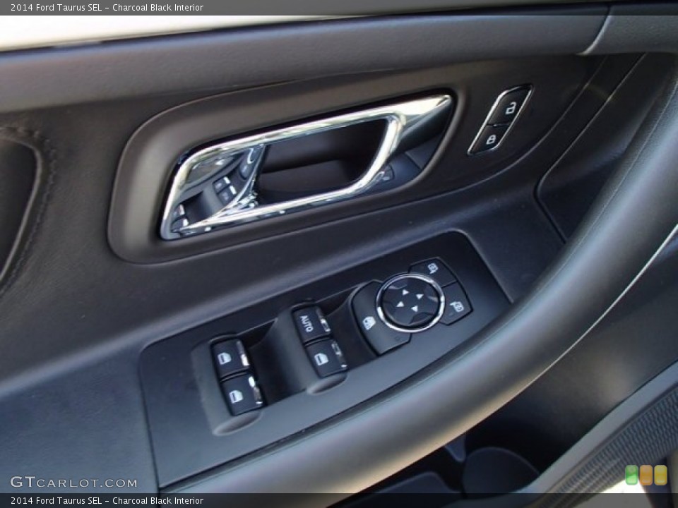 Charcoal Black Interior Controls for the 2014 Ford Taurus SEL #83574248
