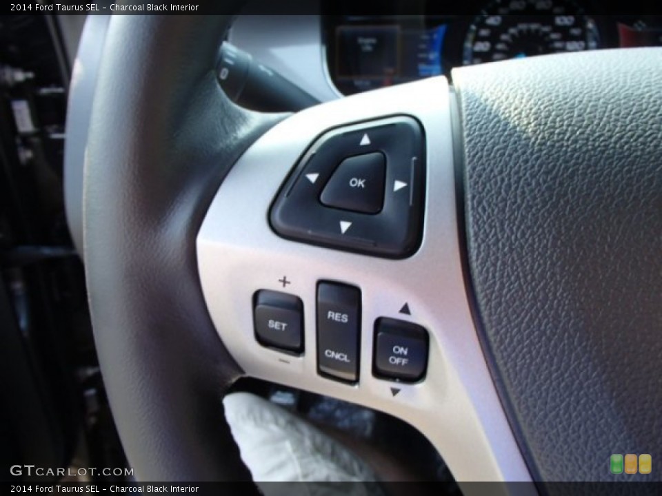 Charcoal Black Interior Controls for the 2014 Ford Taurus SEL #83574381