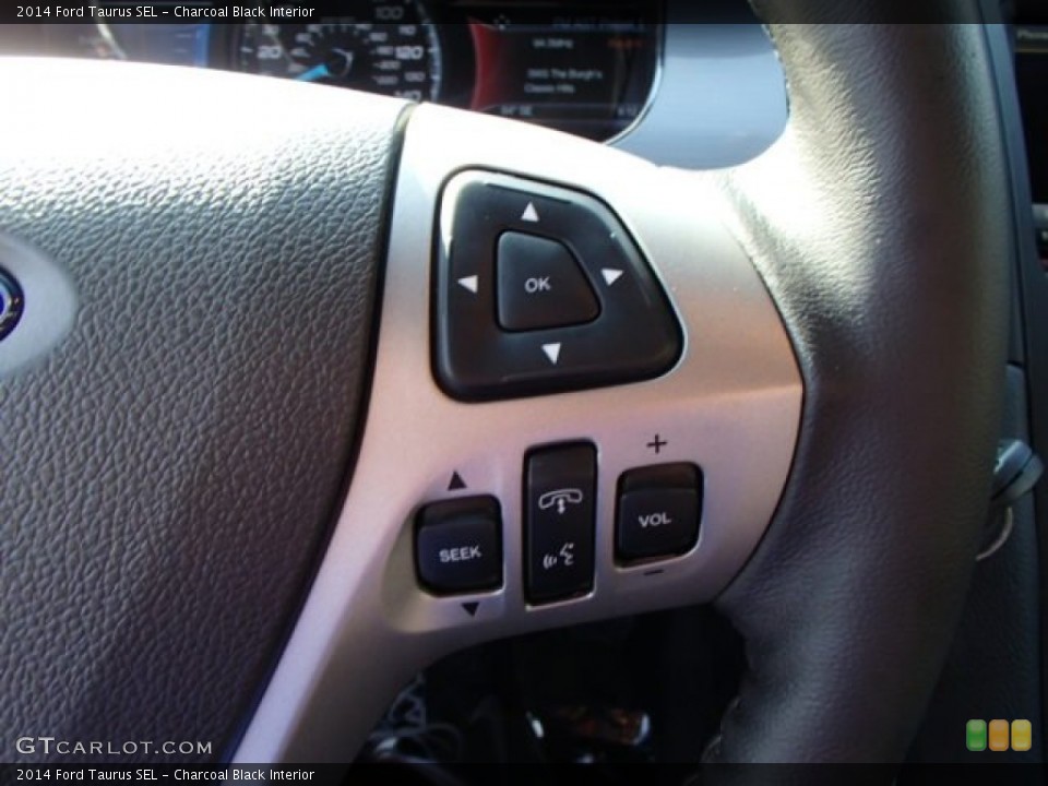 Charcoal Black Interior Controls for the 2014 Ford Taurus SEL #83574405